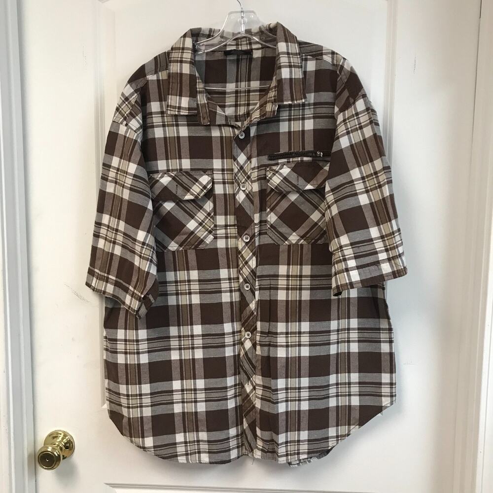 Vintage Men's Red Ape Button Down 3XL Shirt NOC3441
